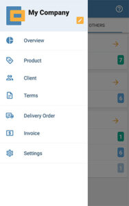 Eceipt Menu
